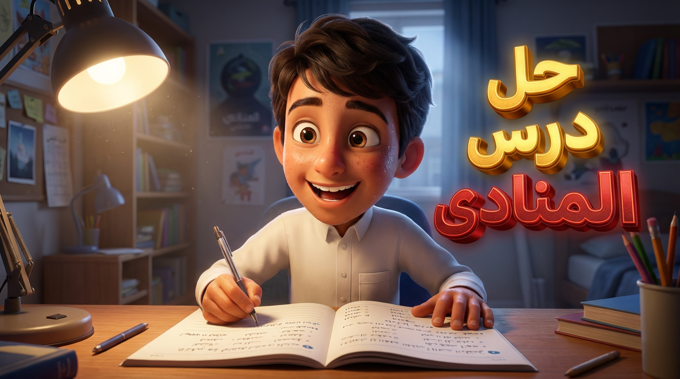 حل أسئلة المنادى